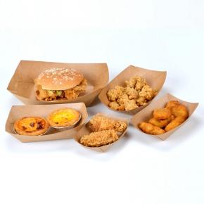 Kraft Paper Food Tray