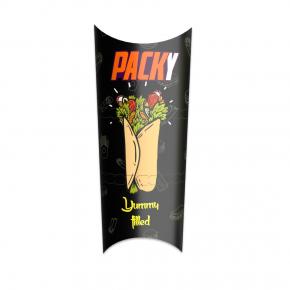 Pillow Shaped Paper Packaging Box 