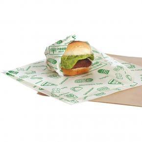 Burger wrap greaseproof paper