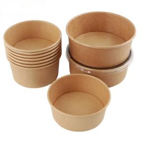 Disposable Paper Salad Bowl